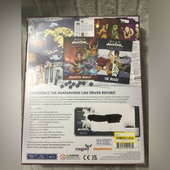 Magpie Games Avatar Legends RPG Starter Set - Picture 2 of 4
